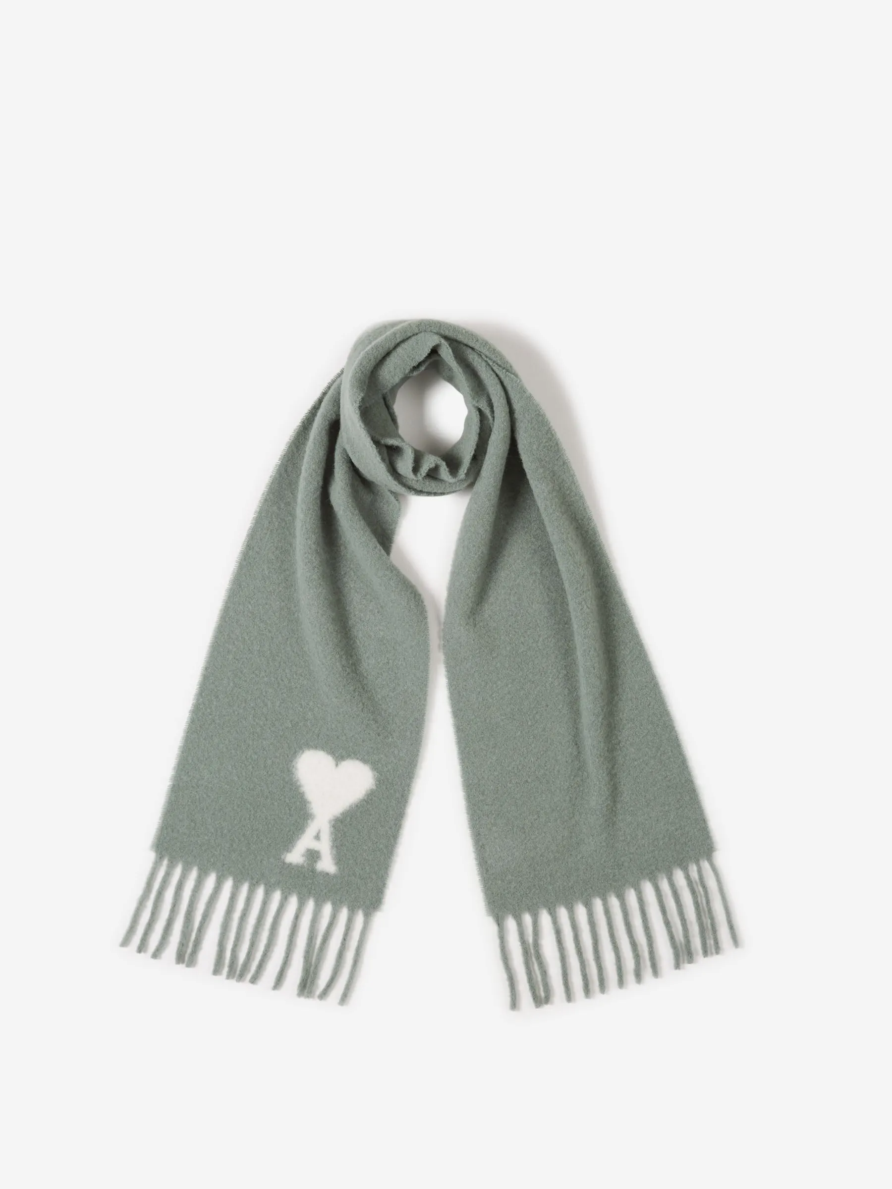 Ami Paris Bufanda Punto Alpaca