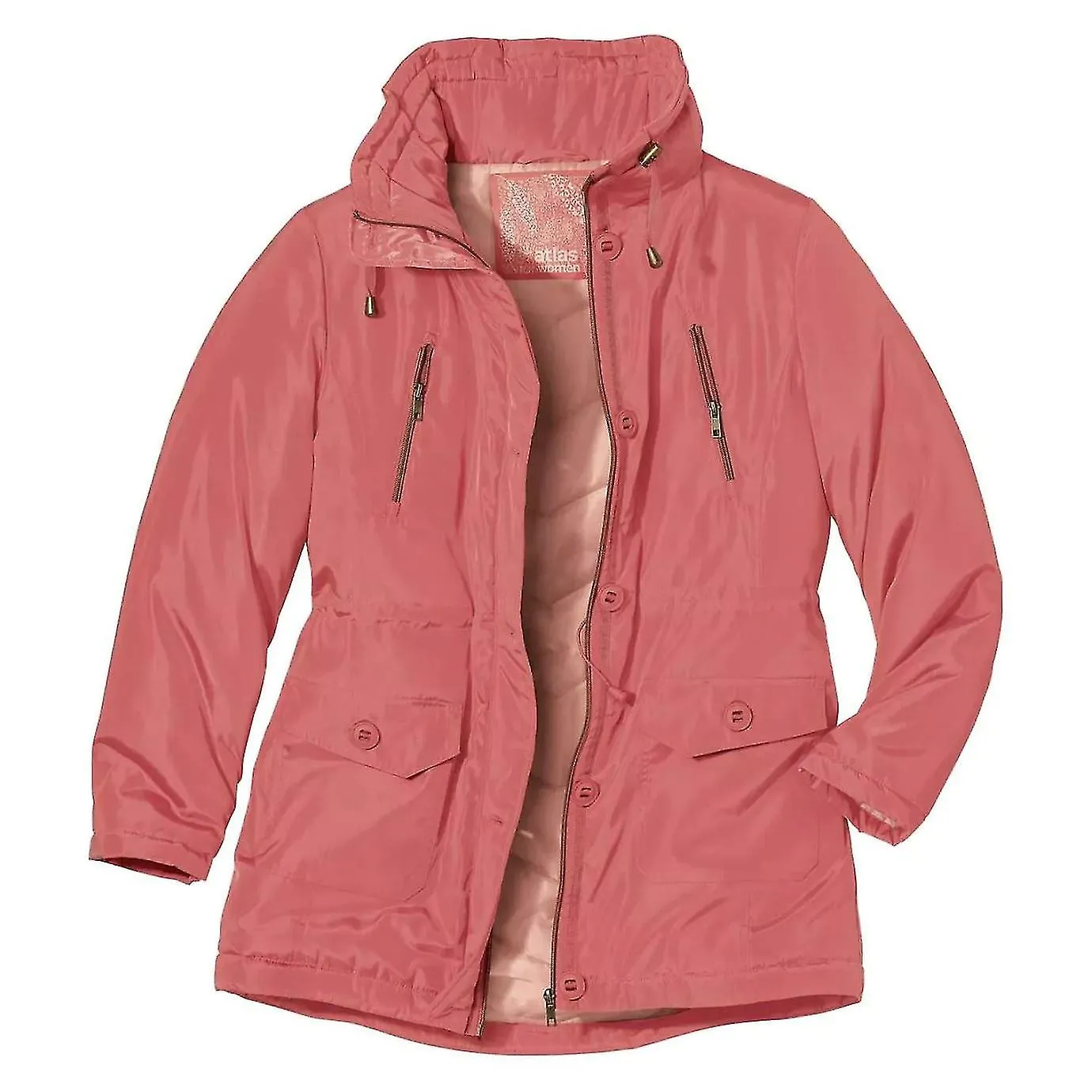 Atlas for Women Womens/Ladies Mid-Season Quilted Parka