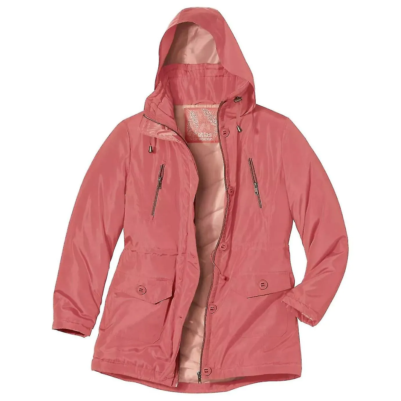 Atlas for Women Womens/Ladies Mid-Season Quilted Parka