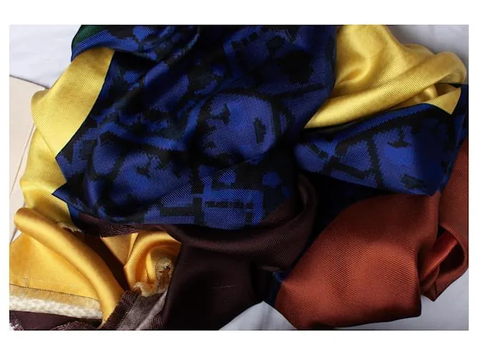Autre Marque Odeeh, bufanda estampada multicolor 