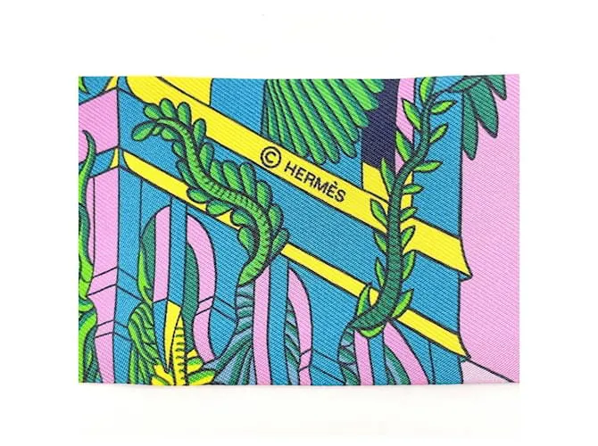 Bufanda de seda Twilly Animapolis de Hermès Multicolor 