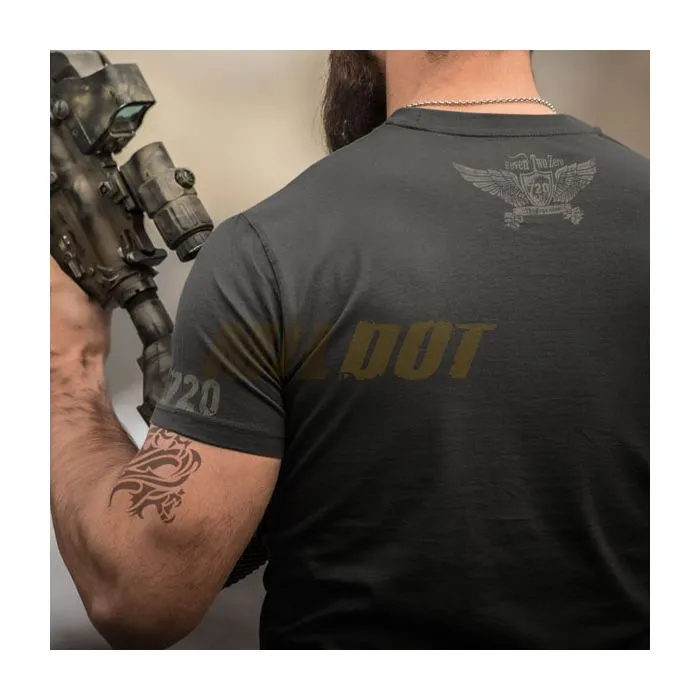 Camiseta 720gear Espartano negra