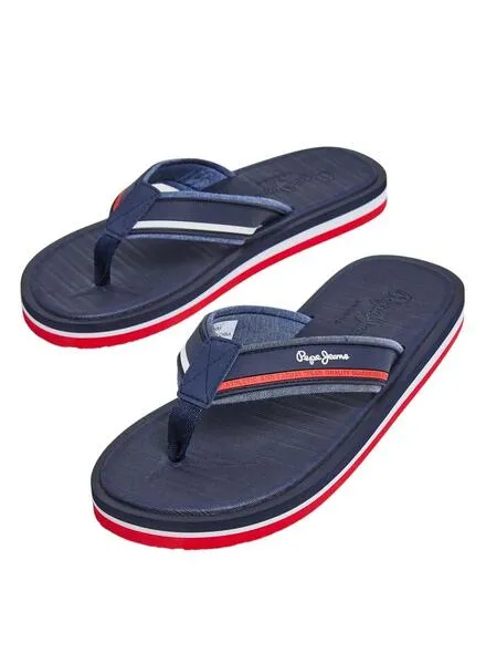 Chanclas Pepe Jeans West Basic Negro Para Hombre