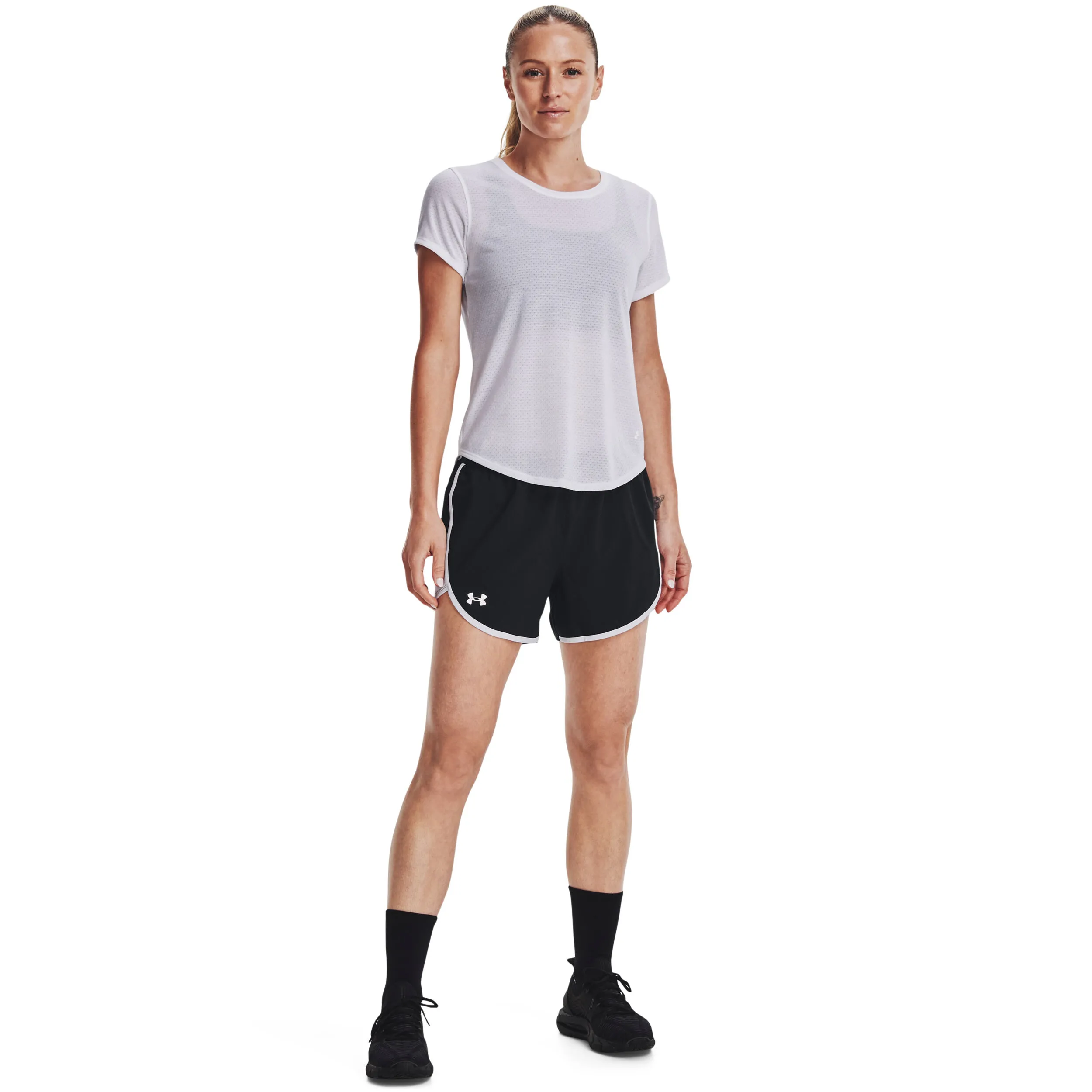 Fly By Elite 5in Shorts Mujeres