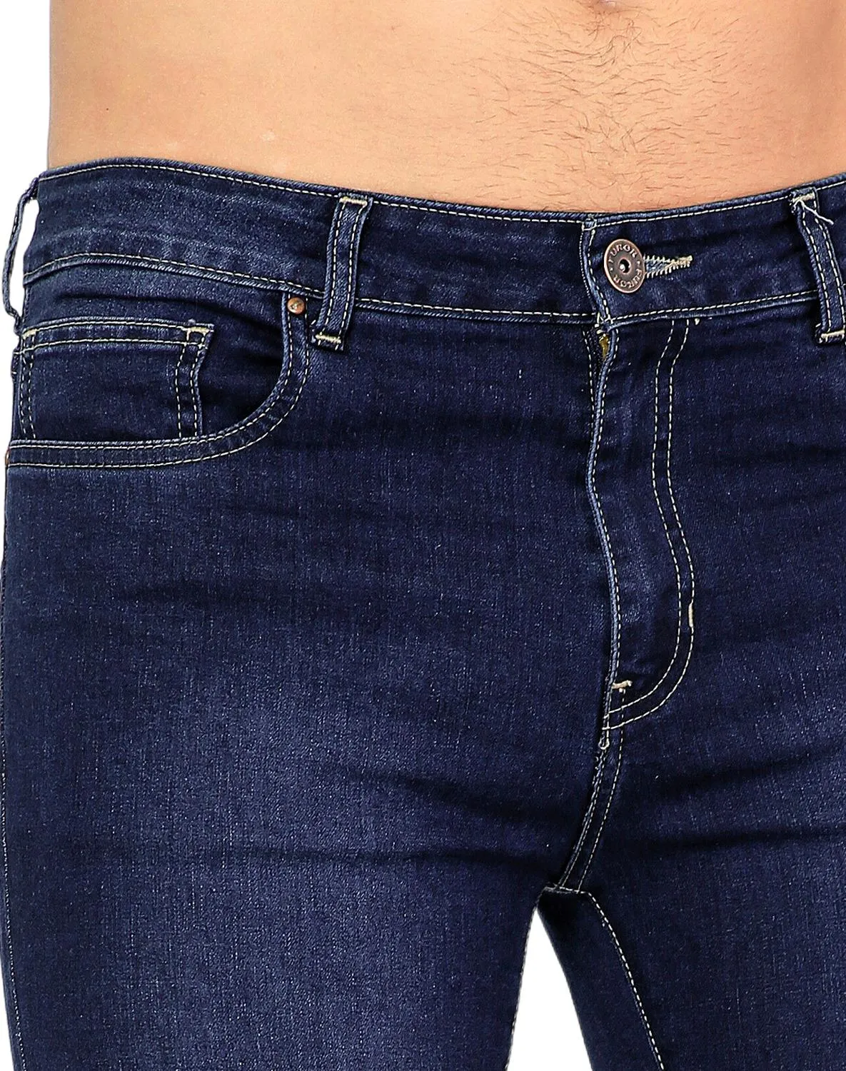 Jeans Hombre Básico Skinny Azul Furor 62105606