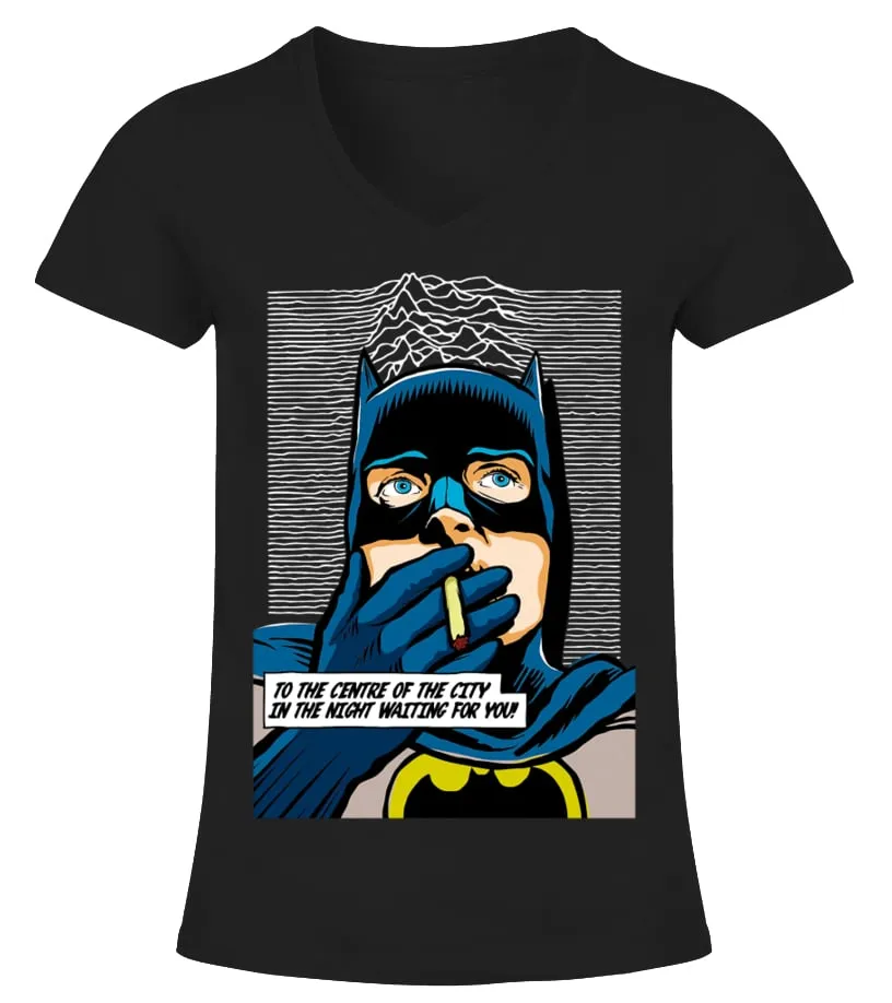 Joy Division BK (13) Camiseta cuello pico Mujer