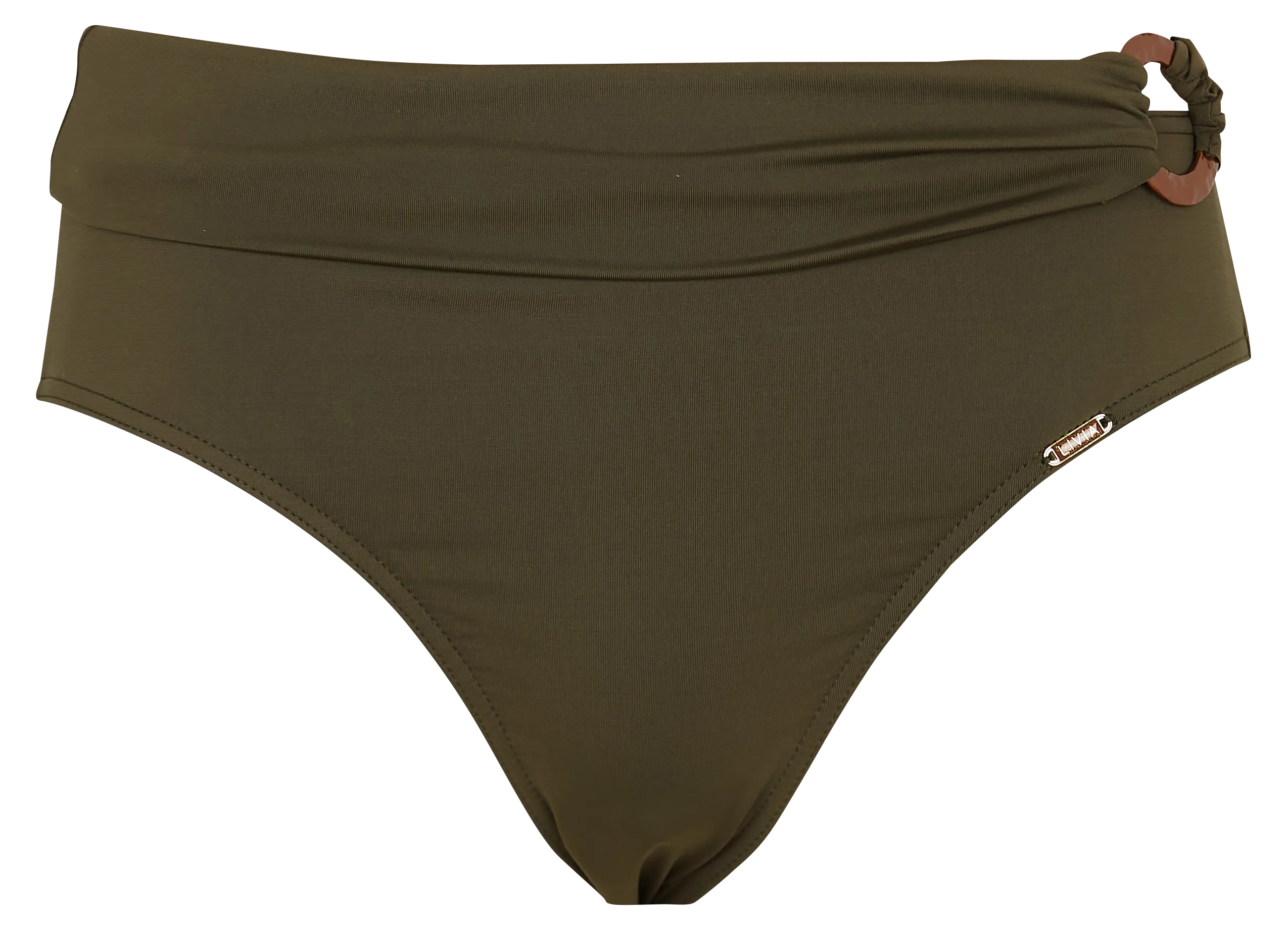 LIVIA CELEBES - Braguita de bikini de talle alto en caqui