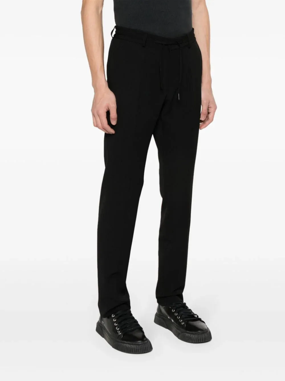 PANTALN CINTURILLA ELSTICA NEGRO