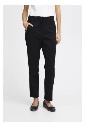 PANTALÓN JOGGER IHKATE BRILLOS NEGRO