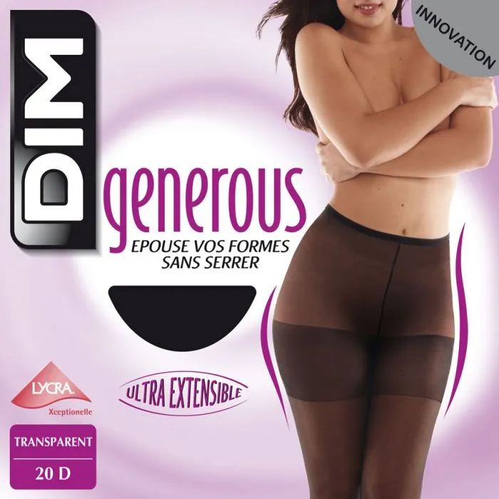 Panty Dim Generous 20D Transparente D1103