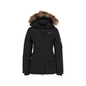 Parka de ski avec vraie fourrure femme AKADOZ