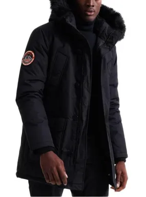 parka superdry everest negro hombre