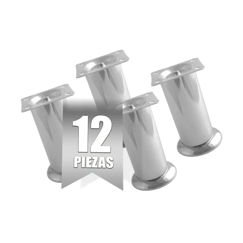 Patas para Sofá Muebles Handy Home B140 12pzas 100mm