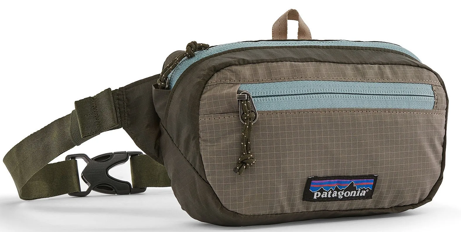 riñonera Patagonia Ultralight Black Hole Mini Hip Pack - Patchwork/Pine Needle Green