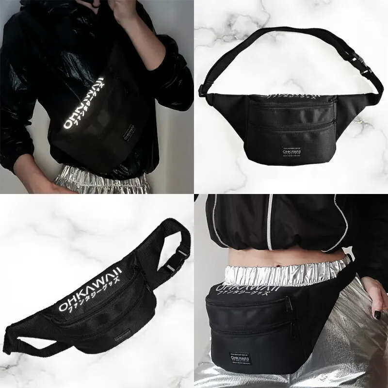 Riñonera Reflectiva Ohk Unisex
