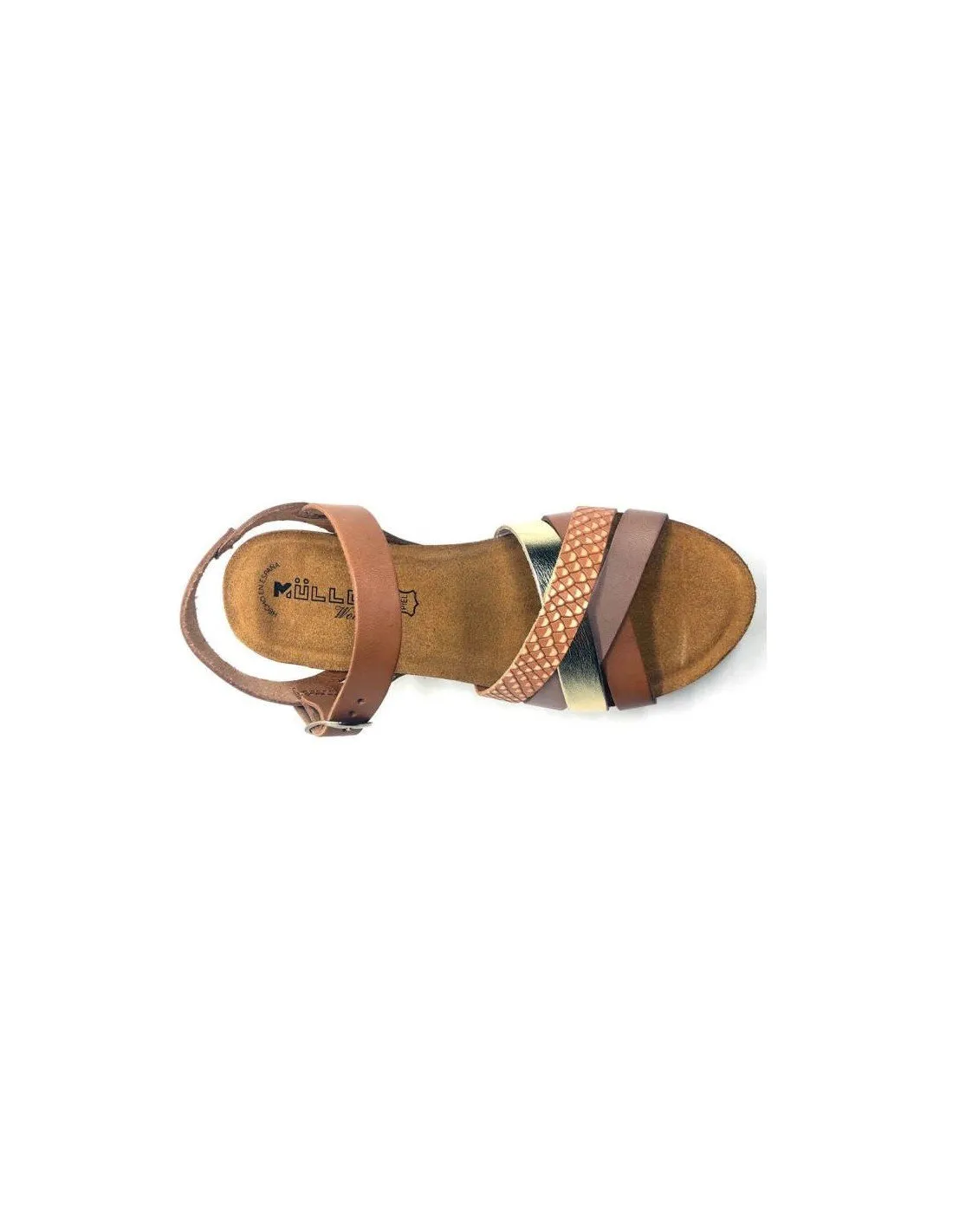 Sandalias bio cuña confort