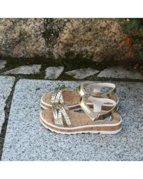 Sandalias doradas Pablosky   470682