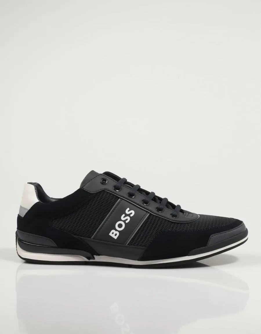  sneakers BOSS 50485629 Saturn Low en Navy Blue 81330