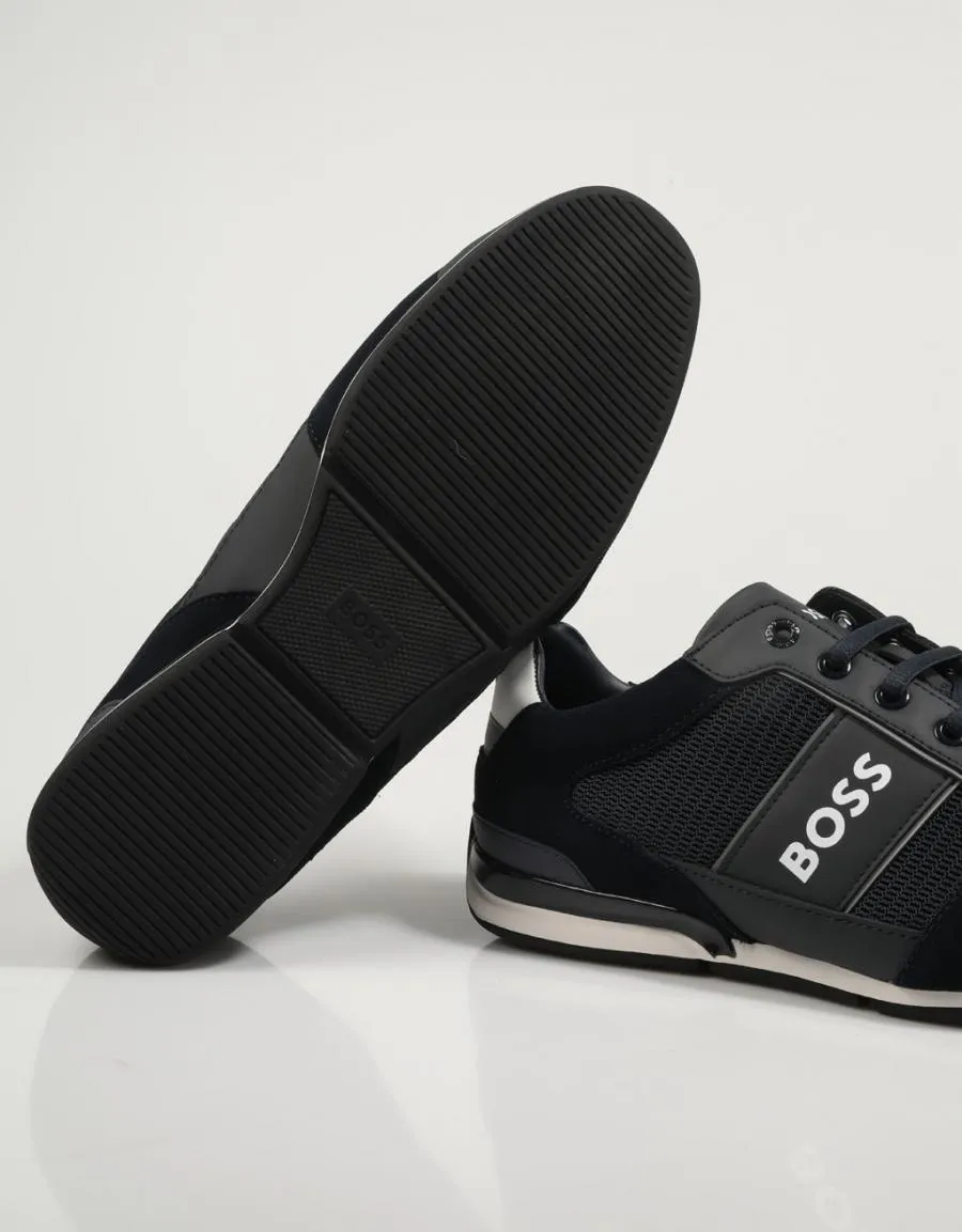  sneakers BOSS 50485629 Saturn Low en Navy Blue 81330