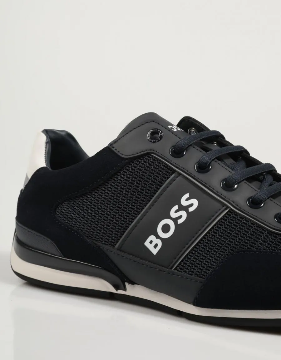  sneakers BOSS 50485629 Saturn Low en Navy Blue 81330