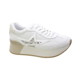 Sneakers Donna Bianco Ba4083tx404 Ruined Denim