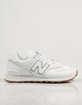  sneakers NEW BALANCE U574 FHN-WHITE/BLACK 83463