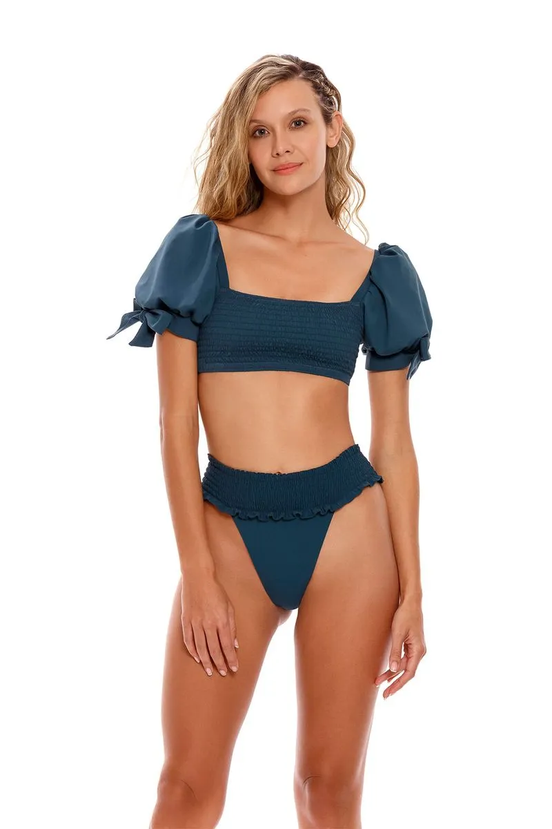 Top de bikini plus size eileen