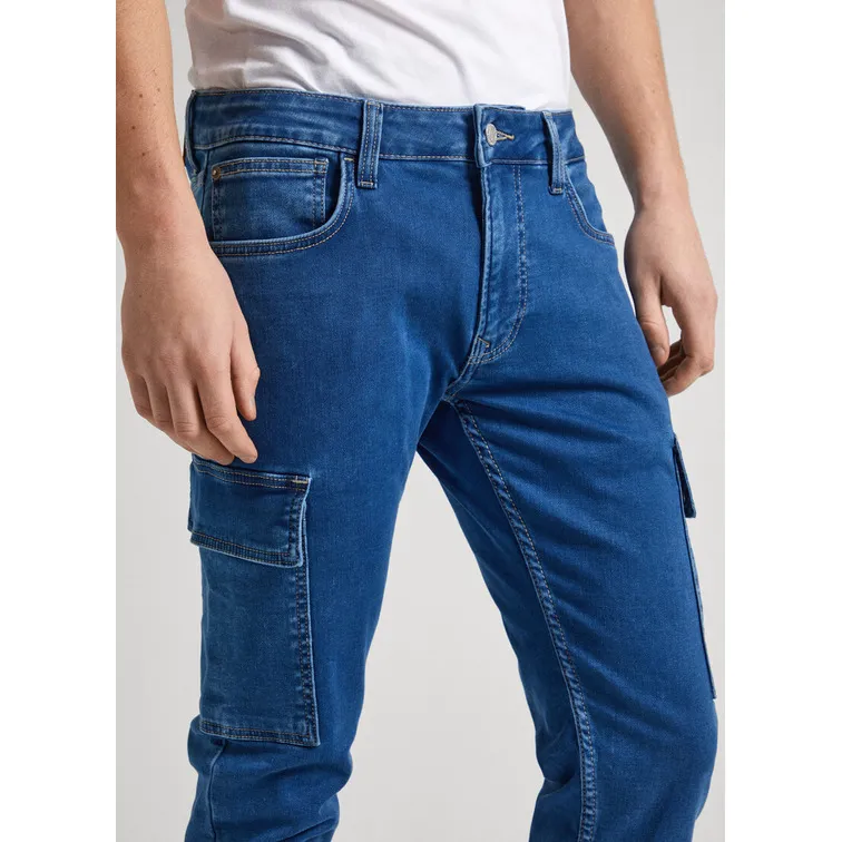 VAQUERO CARGO FIT TAPER Y TIRO REGULAR HOMBRE PEPE JEANS