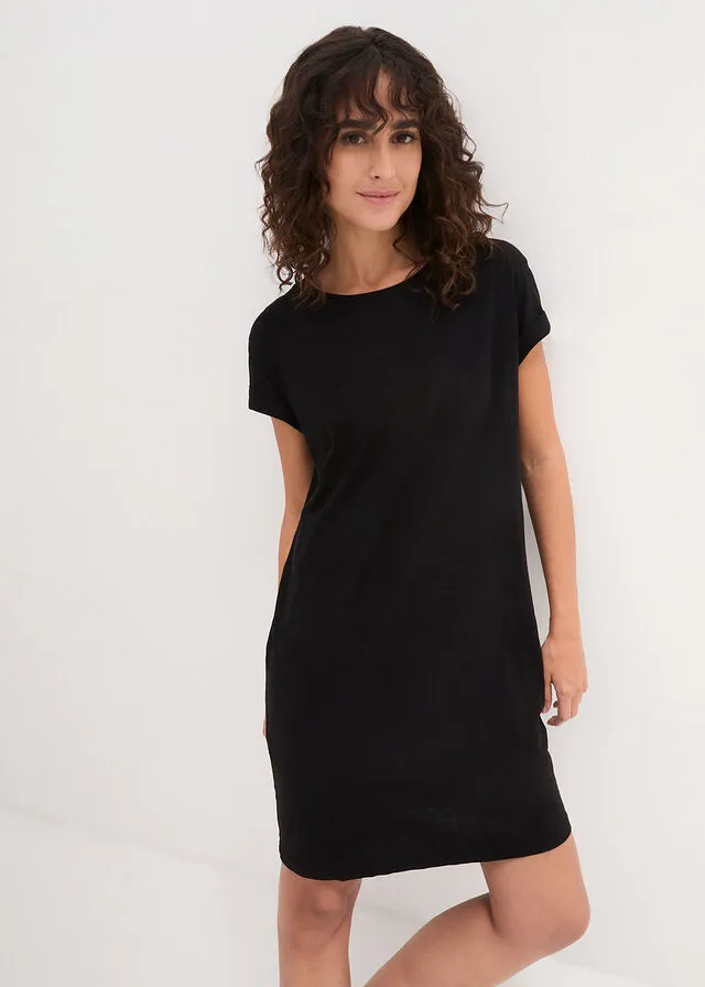 Vestido boxy Negro