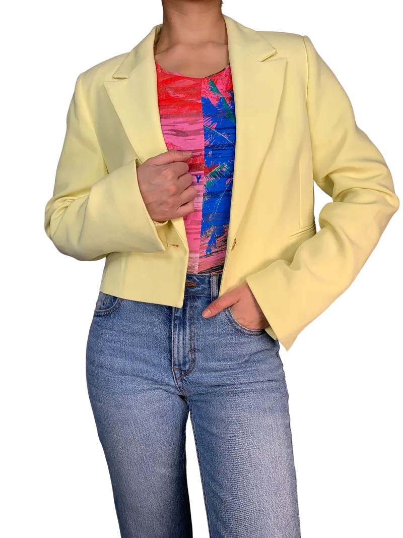 ZARA Blazer Crop